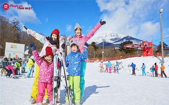 [HCM] Tour Nhật Bản Mùa Đông: Trải nghiệm trượt tuyết Tại Fujiten